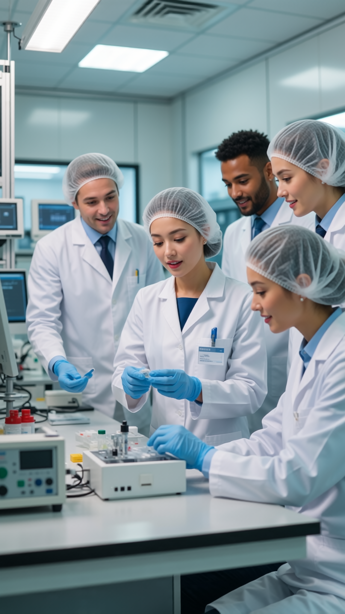 Quality testing lab